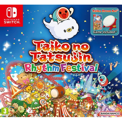 Taiko No Tatsujin: Rhythm Festival Collector (Taiko Drum Set) Switch