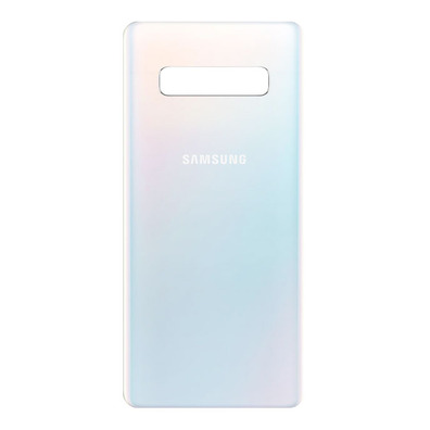 Le couvercle de la batterie de Samsung Galaxy S10 Plus Blanc