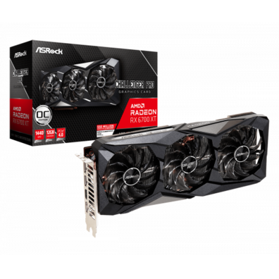 Tarjeta Gráfica Asrock Challenger Radeon RX 6700XT Pro 12 Go OC GDDR6