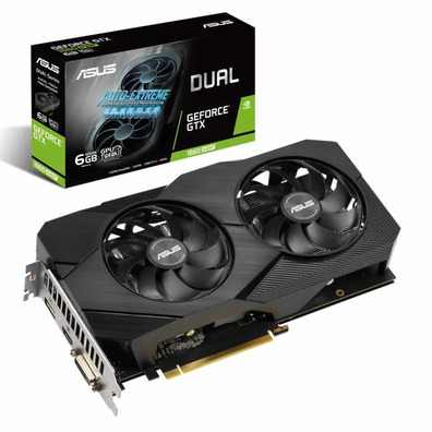 Tarjeta Gráfica ASUS Dual GTX1660S EVO 6GB DDR6 1530 MHz