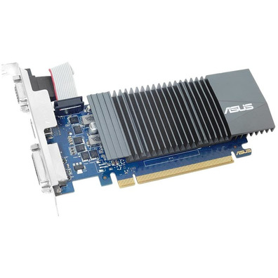 Tarjeta Gráfica ASUS GT710 SL-2GD5 Silent 2Go GDDR5 Low Profile