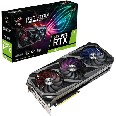 Tarjeta Gráfica Asus ROG Strix RTX3080 Gaming OC 12 Go GDDR6X