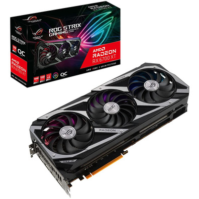 Tarjeta Gráfica ASUS ROG Strix RX 6700XT Gaming OC 12 Go GDDR6