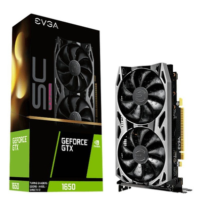 Tarjeta Gráfica EVGA Geforce GTX 1650 SC Ultra Gaming 4GB GDDR6