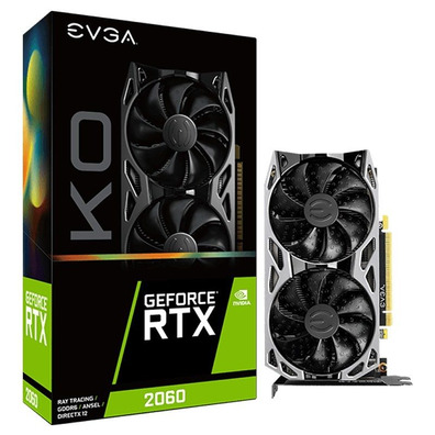 Tarjeta Gráfica EVGA Geforce RTX 2060 KO Gaming 6 GB GDDR6 1680 MHz