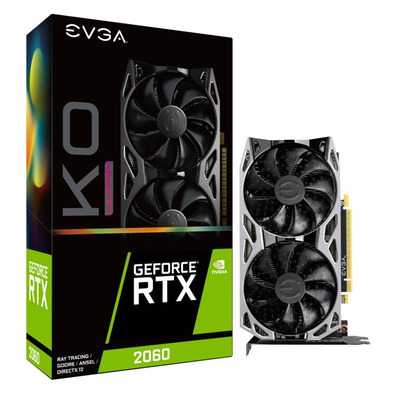 Tarjeta Gráfica EVGA Geforce RTX 2060 KO Ultra Gaming 6 Go GDDR6 1755 MHz