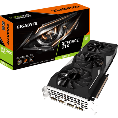 Tarjeta Gráfica Gigabyte Geforce GTX1660 Ti Gaming OC 6 Go GDDR6