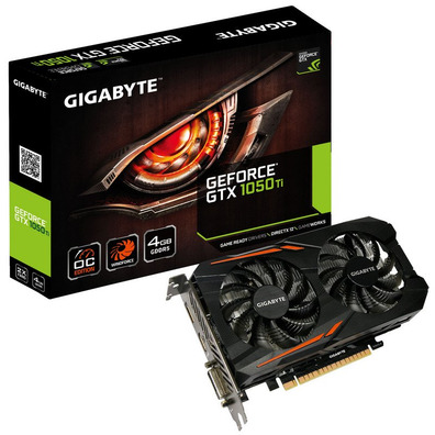 Tarjeta Gráfica Gigabyte GTX 1050 TI OC 4GB GDDR5