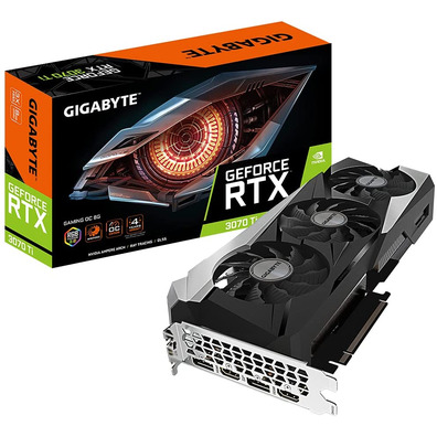 Tarjeta Gráfica Gigabyte RTX 3070Ti Gaming OC 8 Go GDDR6X