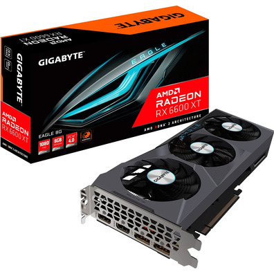 Tarjeta Gráfica Gigabyte RX 6600XT Eagle 8Go GDDR6