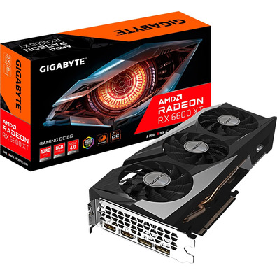 Tarjeta Gráfica Gigabyte RX 6600XT Gaming OC 8Go GDDR6