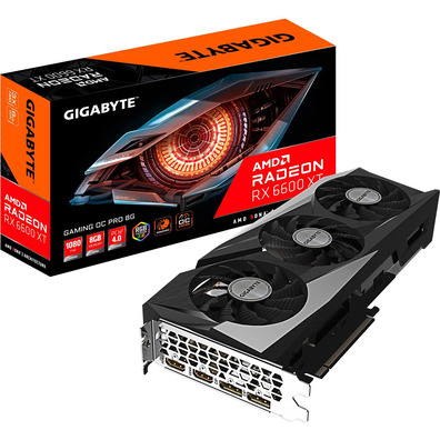 Tarjeta Gráfica Gigabyte RX 6600XT Gaming Pro OC 8Go GDDR6