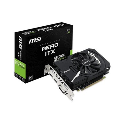 Tarjeta Gráfica MSI GTX1050 TI Aero ITX OCV1 4 Go DDR5