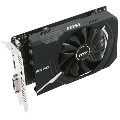 Tarjeta Gráfica MSI GTX1050 TI Aero ITX OCV1 4 Go DDR5