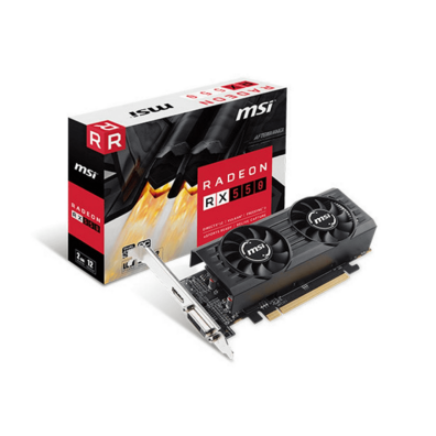 Tarjeta Gráfica MSI Radeon RX550 2Go GDDR5