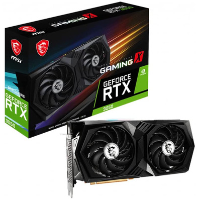 Tarjeta Gráfica MSI RTX 3050 Gaming X 8Go GDDR6