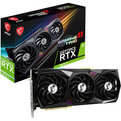 Tarjeta Gráfica MSI RTX 3070Ti Gaming X Trio 8Go GDDR6X