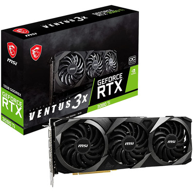 Tarjeta Gráfica MSI RTX3080Ti Ventus OC 3X 12 Go GDDR6X