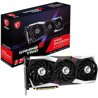 Tarjeta Gráfica MSI RX 6900XT Gaming X Trio 16 Go GDDR6