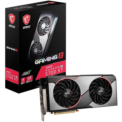 Tarjeta Gráfica MSI RX5700 XT Gaming X 8Go GDDR6