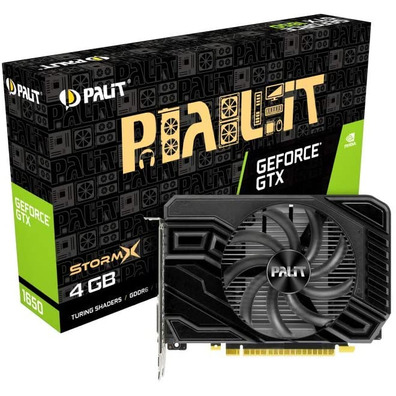 Tarjeta Gráfica Palit GTX 1650 StormX 4Go GDDR6