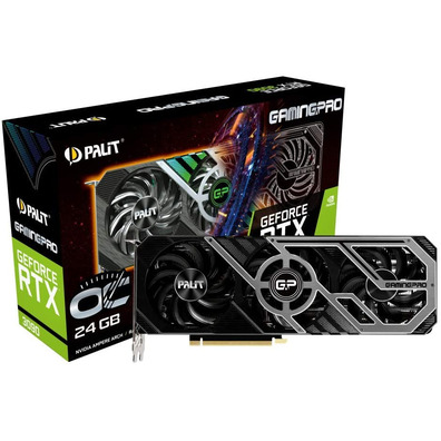 Tarjeta Gráfica Palit RTX 3090 Gaming Pro OC 24 Go GDDR6X