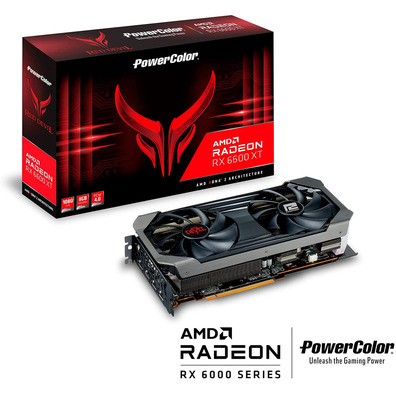 Tarjeta Gráfica Powercolor RX 6600XT Red Devil OC 8Go GDDR6