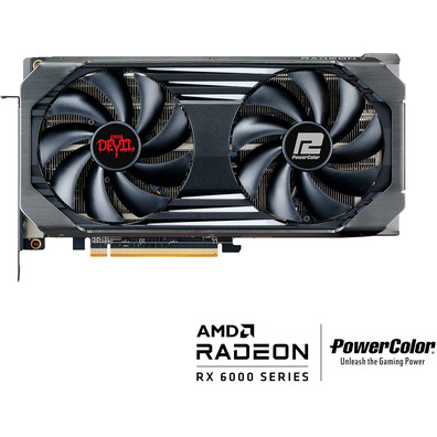 Tarjeta Gráfica Powercolor RX 6600XT Red Devil OC 8Go GDDR6