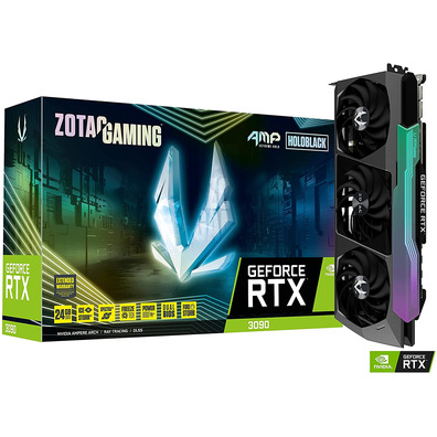 Tarjeta Gráfica Zotac Gaming Geforce RTX3090 AMP Extreme Holo 24 Go GDDR6X