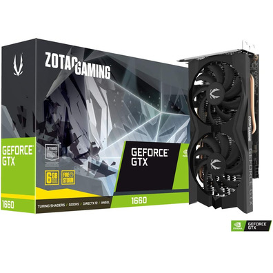 Tarjeta Gráfica Zotac ZT-T16600K-10M Geforce GTX1660 6 Go GDDR5