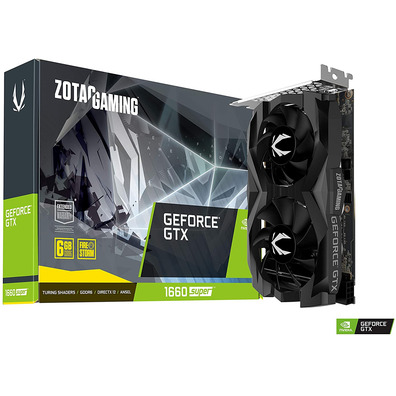 Tarjeta Gráfica Zotac ZT-T16620F-10L Geforce GTX1660 Super 6 Go GDDR6