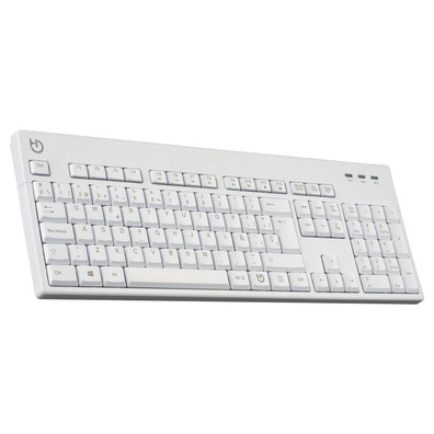 Teclado inalámbrico Hiditec K400 Blanco