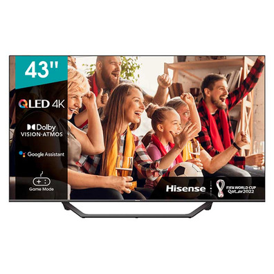 Televisión Hisense 43A7GQ QLED 43''Smart TV 4K UHD