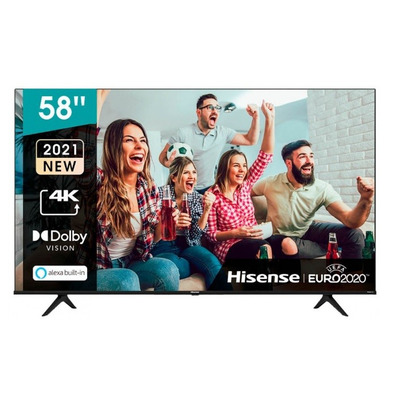 Televisión Hisense 58A6G LED 58''Smart TV 4K UHD