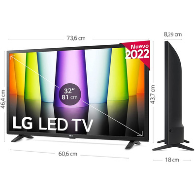 Televisión LG 32LQ63006LA 32''Full HD/Smart TV/Wifi