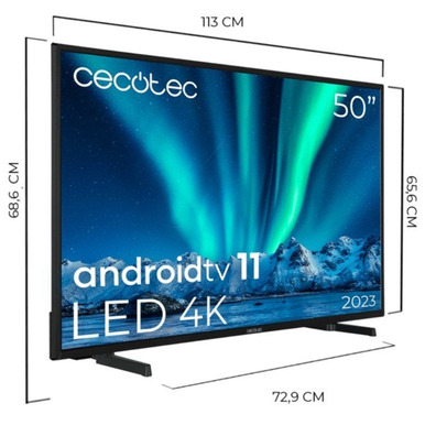 Téléviseur Cecotec A Serie ALU00050 50 " Ultra/HD 4K Smart TV