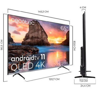 Téléviseur Cecotec V1 series VQU10065 65 " Ultra HD 4K