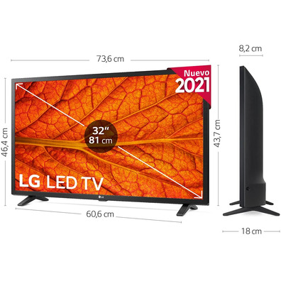 Téléviseur LG 32LM637BPLA 32 " HD/ Smart TV/WiFi