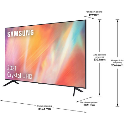 Téléviseur Samsung Crystal UHD UE65AU7105 65 " Ultra HD 4K Smart TV/WiFi