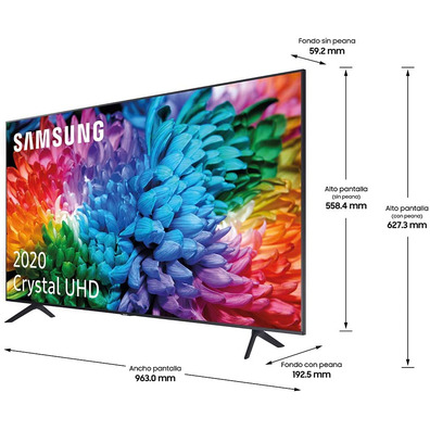 Téléviseur Samsung UE43TU7105 43 " Ultra HD 4K/Smart TV/WiFi