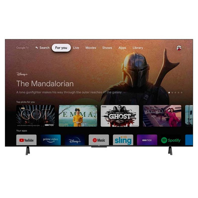 Téléviseur TCL 65 " QLED 65C649 4K HDR Google TV