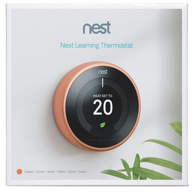 Thermostat Google Nid de 3ème Génération T3031EX Cuivre