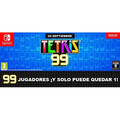 Commutateur Tetris 99 (12 meses suscripción Online)