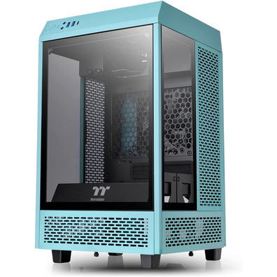 Torre M-ITX Thermaltake Tour 100 Turquesa