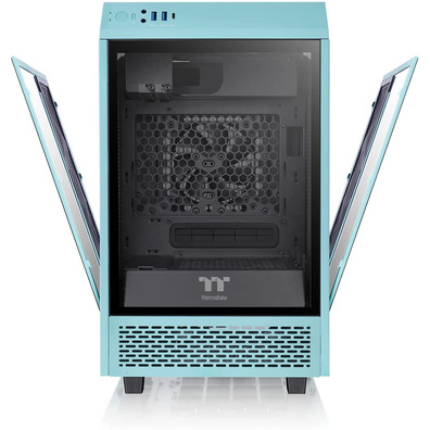 Torre M-ITX Thermaltake Tour 100 Turquesa