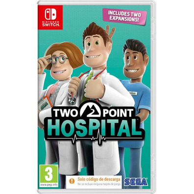 Commutateur Two Point Hospital (Code dans une boîte)