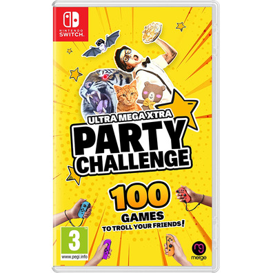 Commutateur Ultra Mega Xtra Party Challenge (100 Games)