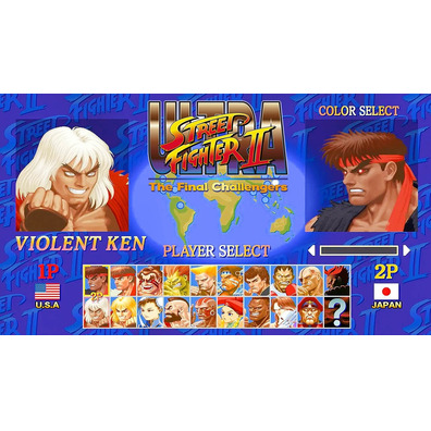 Ultra Street Fighters II The Final Challengers Switch