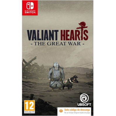 Le Valiant Hearts The Great War (Code in a Box) Switch