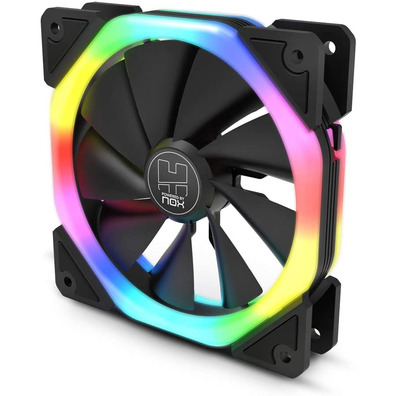 Ventilador Nox Hummer S-FAN 12 cm ARGB Rainbow